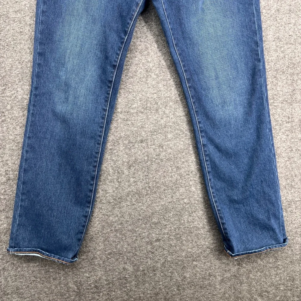 Banana Republic Premium Performance Jeans Medium Wash Straight Leg 34 Mens